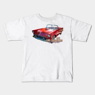 1955 Ford Thunderbird Convertible Kids T-Shirt